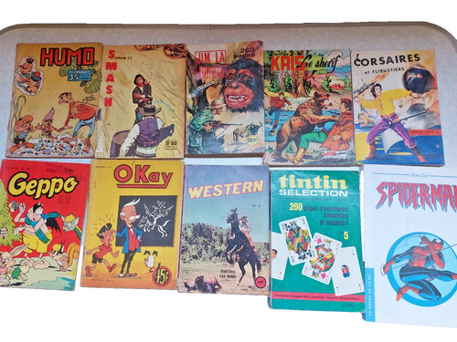 Lot petit format - bd,