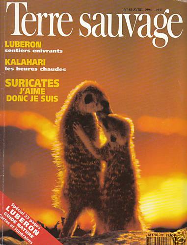 Revue terre sauvage avril - revue, "