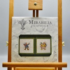 SEMI KIT POINT DE CROIX + PERLES MIRABILIA "SNOW ANGEL" 8-1/4'' x 9-1/2'' (#280)