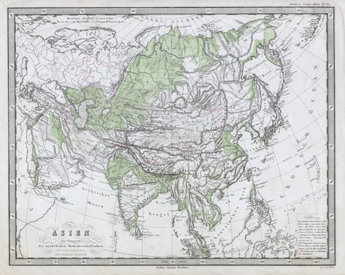 1862 perthes physical map - perthes,
