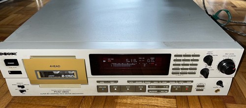 Dat sony pcm 2800 - sony, studio/