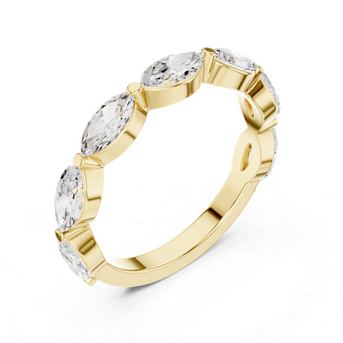 Bague diamant marquise