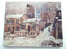 Tableau "Le Déjeuner des Canotiers" Pierre Auguste Renoir 30x23cm