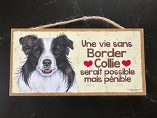 Plaque décorative vintage -