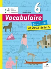 Vocabulaire 6e pour lire et