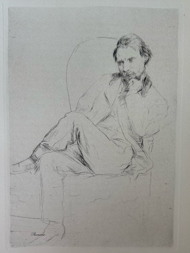 Pierre auguste renoir - renoir, gravure