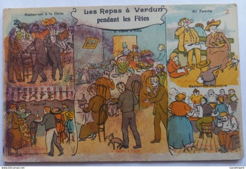 Les repas verdun pendants - à,