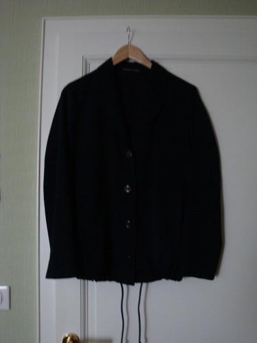 Veste blouson bleu marine - veste,