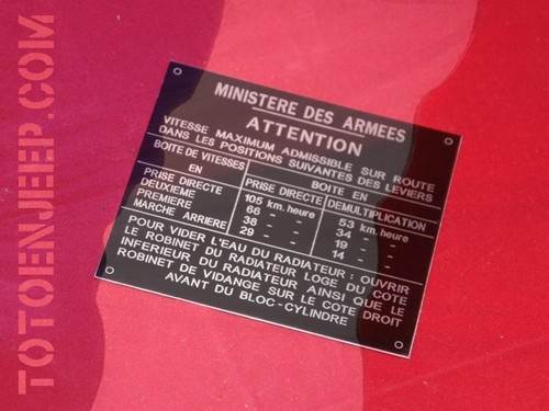 Plaque plaquette label alu - plaquette,