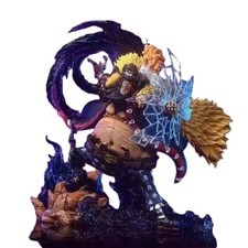 Figurine One Piece Barbe Noir PVC 22 cm Avec Socle Cadeaux Collection Manga