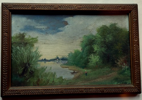 Tableau paysage ecole barbizon - paysage,