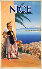 Affiche Nice Provence Alpes