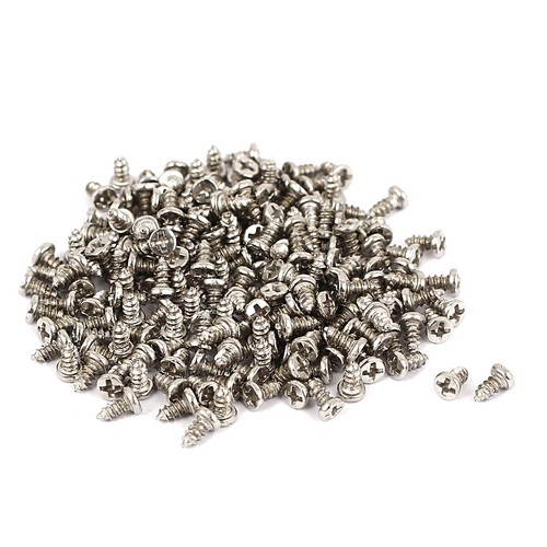 5x3mm nickelé vis - m1.5x3mm,