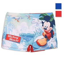 Costume De Plage Officiel Disney MICKEY MOUSE Pour Enfant Boxer Piscine 3119