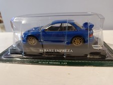 1/43 SUBARU IMPREZA BLEUE DEL