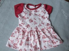 Vêtement : Robe  vintage pour poupée 36 à 40 cm env . compatible corolle ou autr