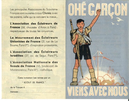 Tract scouts france joubert - scouts,