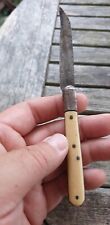 COUTEAU ANCIEN GREFFOIR DU XIXemeS PLIANT SIGNATURE A IDENTIFIER dim 16 cm