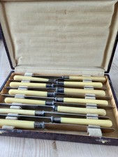 12 couteaux à dessert anciens