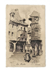 Carte postale ancienne Les Porches DINAN