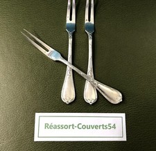 1 fourchette à escargot CHRISTOFLE modèle RUBANS CLOCHETTES métal argenté 15,5cm