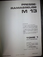 Someca presse ramasseuse M13