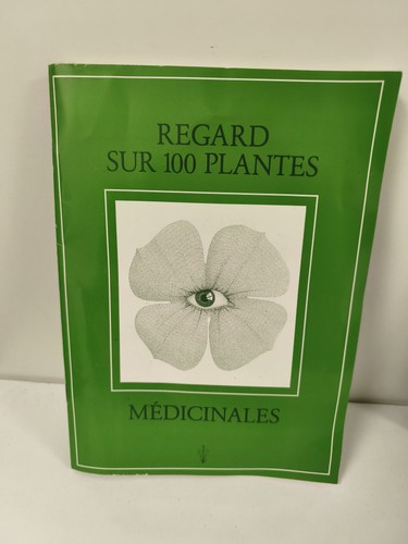 Livre vintage ancien botanique
