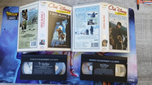 Lot vhs croc blanc - 1, cine