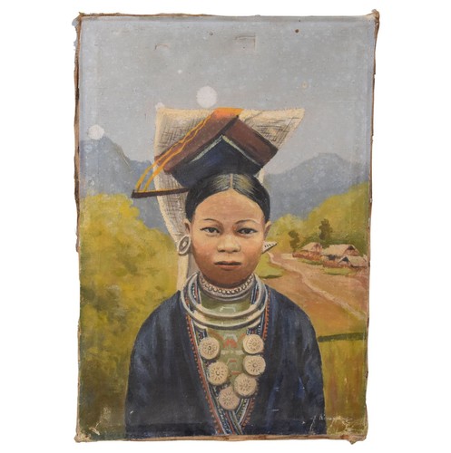 Portrait jeune femme asiatique