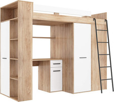 Armoire lit bureau d'enfants