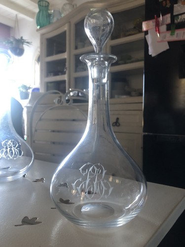 Ancienne carafe cristal - ancienne,
