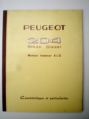 Peugeot 204 break diesel - break,