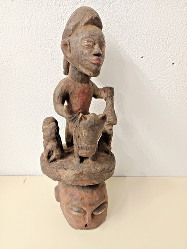 Masque cimier yoruba gelede - cimier,