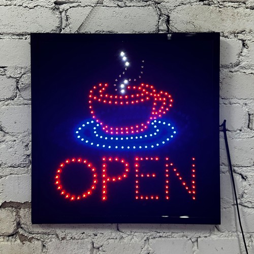 Enseigne publicitaire led - enseigne,