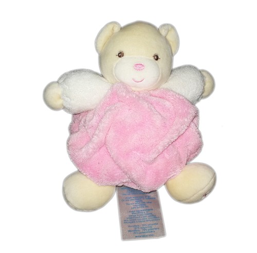 Doudou tit ours rose bonbon - p,