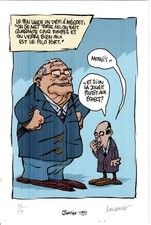 EX-LIBRIS RIVALITE NUMEROTE ET SIGNE DE LARCENET NEUF