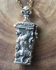 Tiger Silver Pendant Box