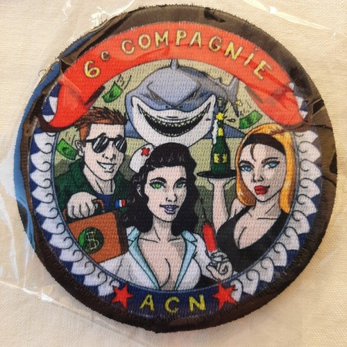 Patch frégate aconit - frégate, flf