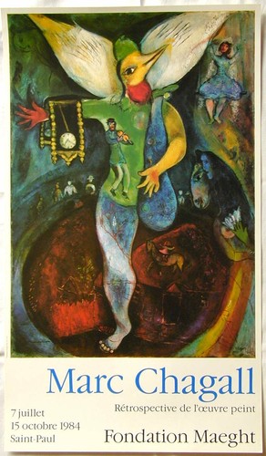 Marc chagall poster fondation - marc,