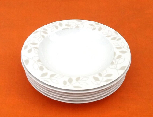 Assiettes creuses porcelaine - 6,