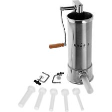 Poussoir à saucisses 5 kg + 6 entonnoirs - Poussoir à Viande Vertical – Salami