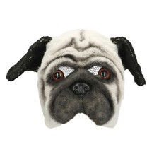 Demi masque chien carlin - chien,