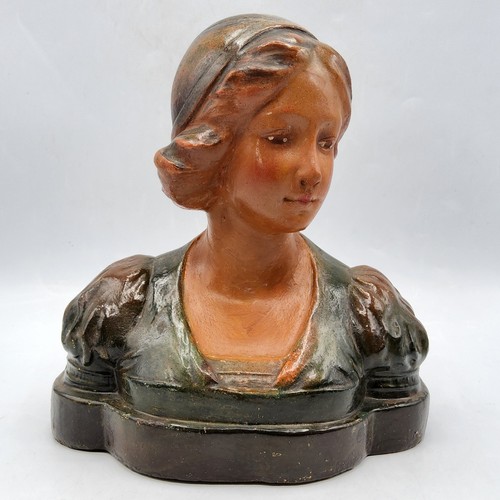 Sculpture buste plâtre - buste,