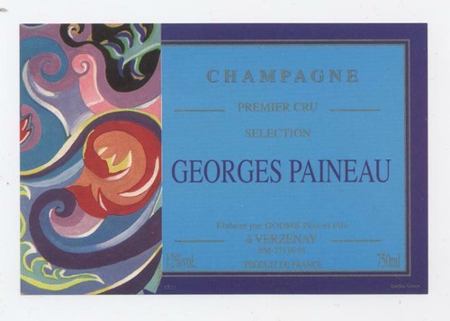Rare étiquette champagne 1er - rare,