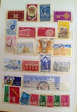 Album Lot +300 timbres anciens