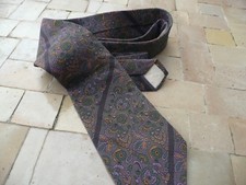 Cravate soie vintage christian - soie,