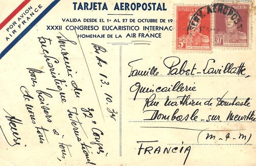 Ligne mermoz air france - france,