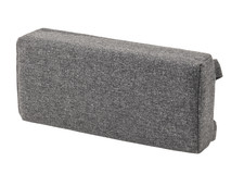 Coussin lombaire IKEA AKERVINDEFLY, gris, pour chaise 12 x 6 x 2 1/2" (32 x 1...