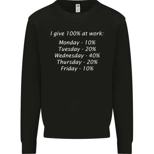 Give 100 travail drôle - 100%,