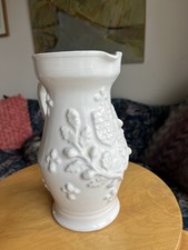 Émile Tessier, Pichet En Faïence Blanche De Malicorne